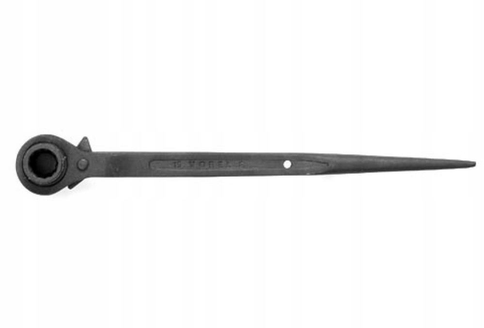 

Dwustronny klucz nasadkowy z grzechotką 17x19 mm