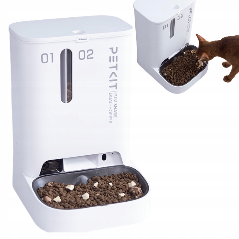 Levně Petkit Automatický Inteligentní Dávkovač Podavač Krmiva Kamera Mikrofon5l