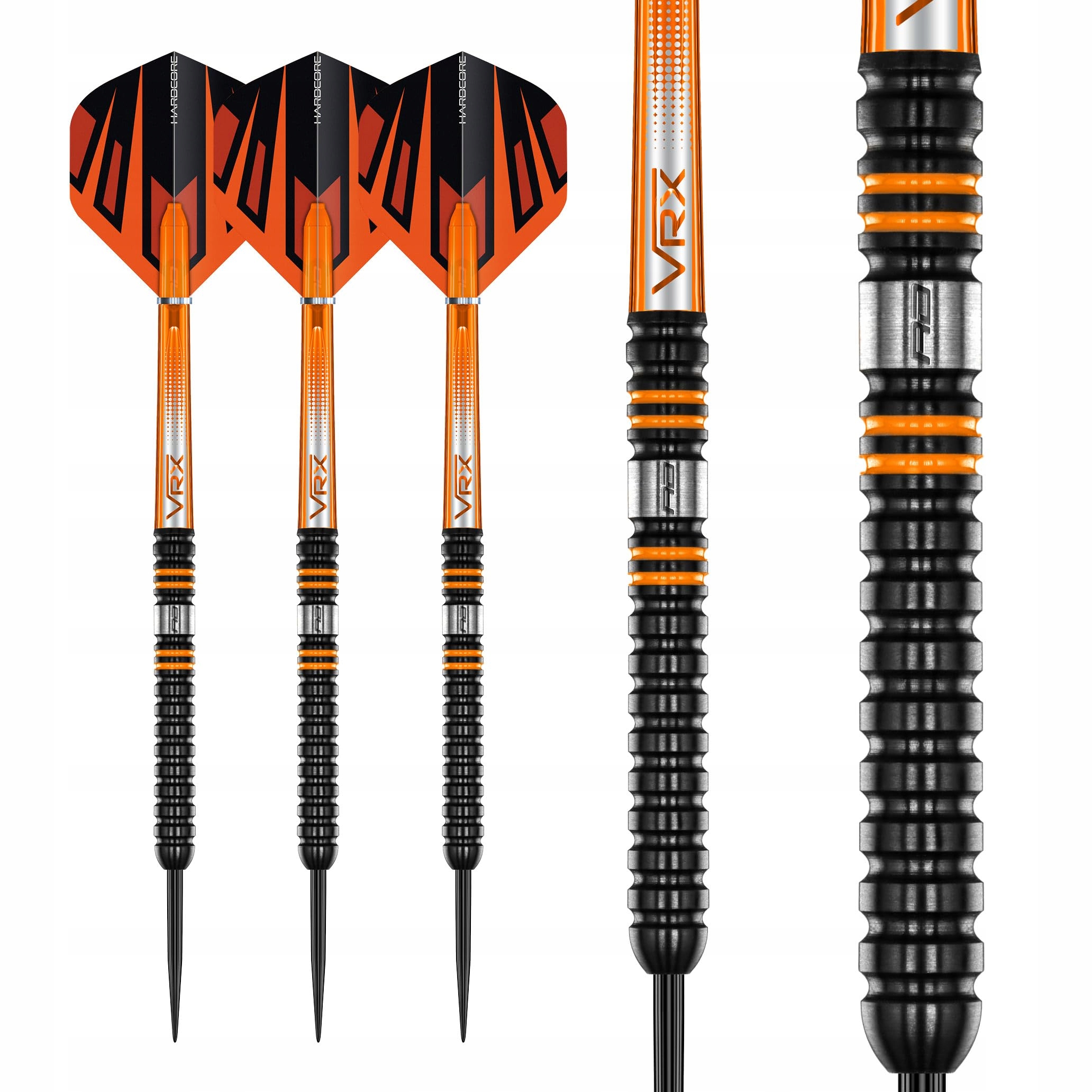 RED DRAGON Amberjack Pro 1 22g Tungsten Darts Set with Flights & Stalks — miniatura 5