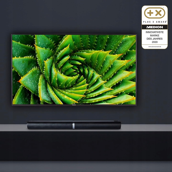 Soundbar niemiecki Medion 50W 2w1 Convertible Bluetooth 4,2,HDMI ARC z CEC System dźwięku 2.0