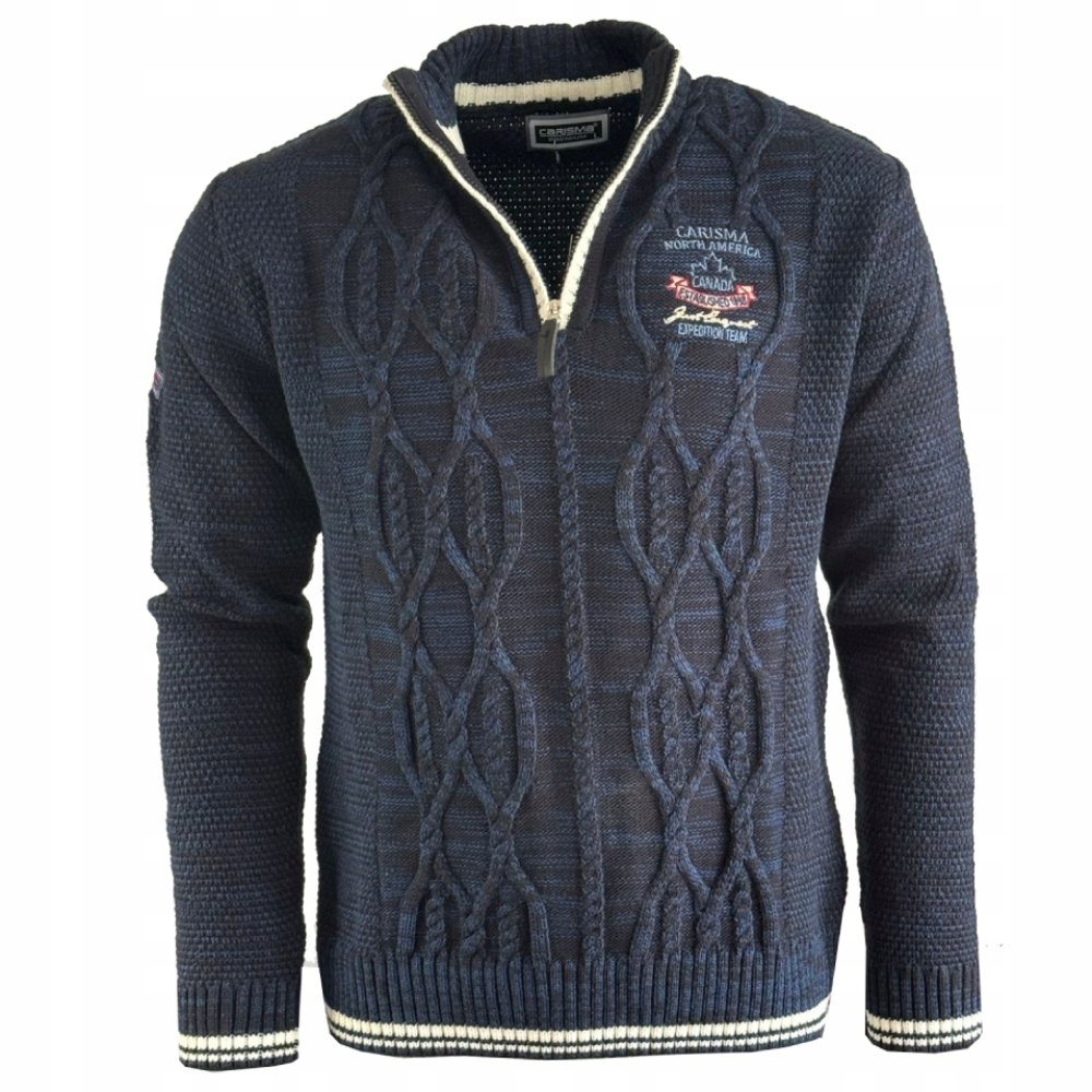 Carisma svetr pánský 7804 véčko L tmavě modrá