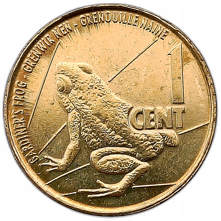 SESZELE 1 CENT 2016 ŻABA