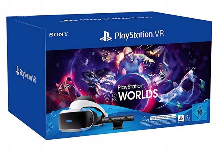

Playstation Vr PS4 PS5 Gogle + Kamera + Vr Worlds