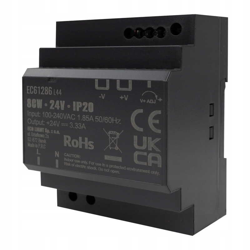 Zdroje Led na lištu Din 100W 12V Premium Eco EC61284