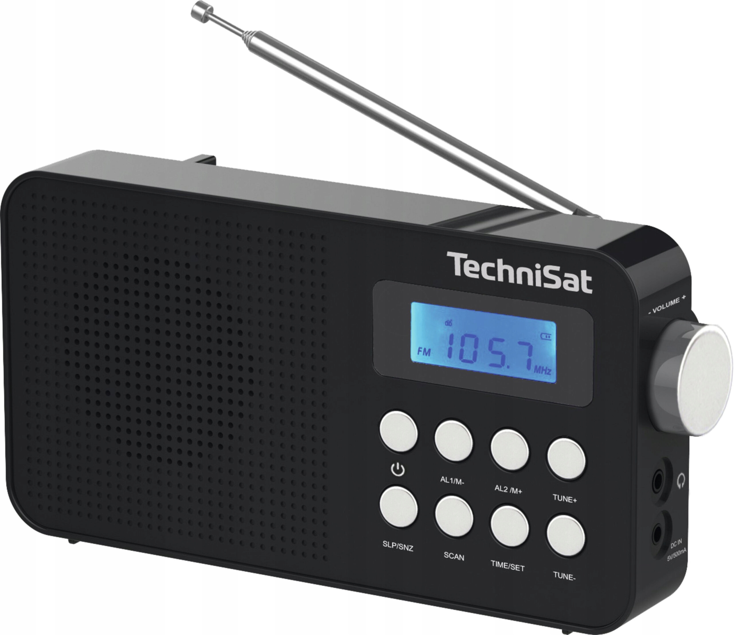 Radio Przenośne TechniSat Classic 110 Fm Zegar Budzik Baterie