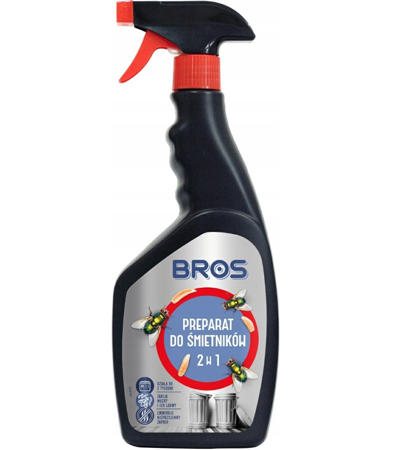 

Bros Preparat do śmietników na muchy i larwy 500ml