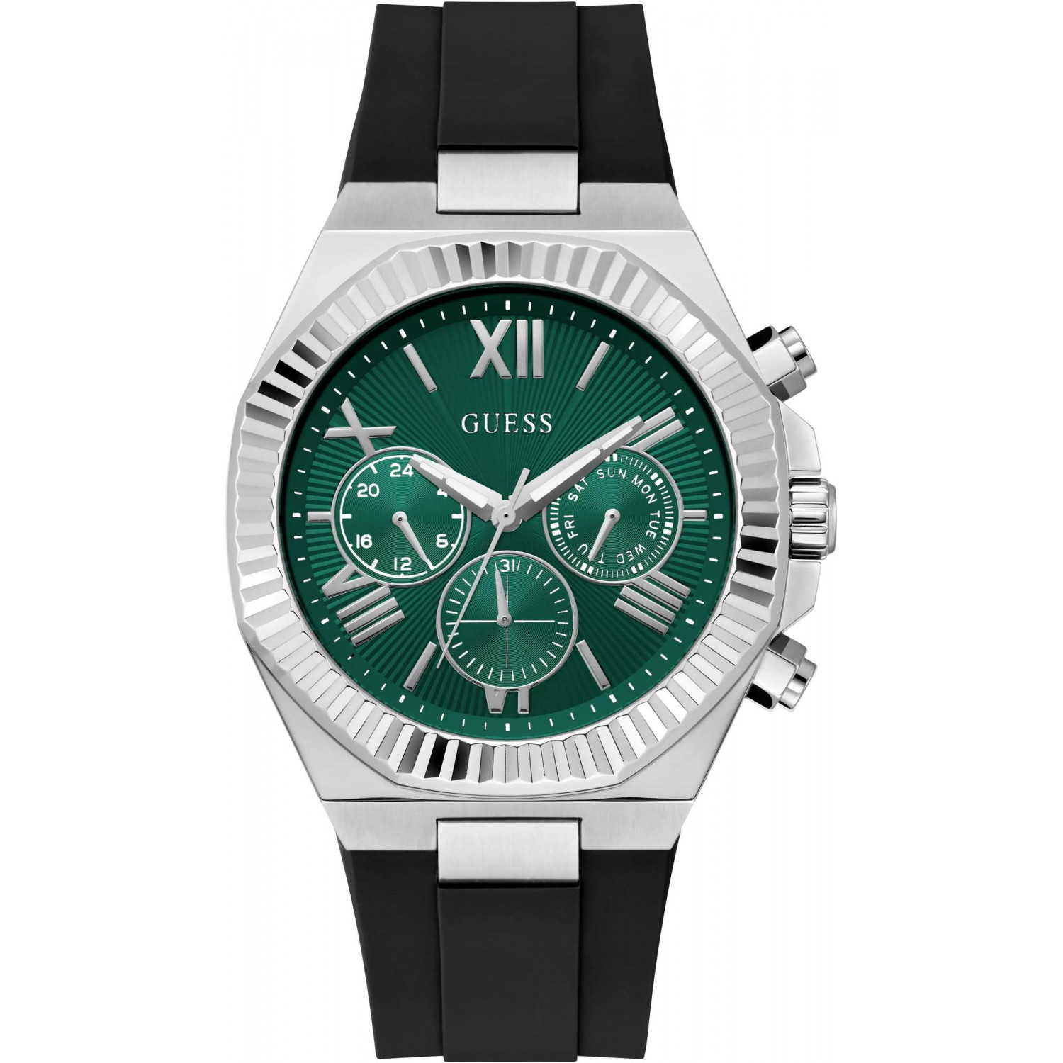 Pánské Hodinky Guess GW1011G1 černý řemínek