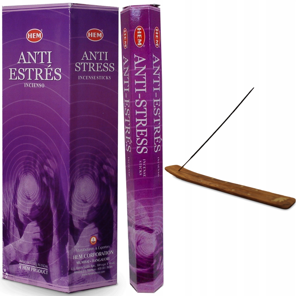 

Indyjskie Kadzidełka Anti Stress 20 Sztuk Hem