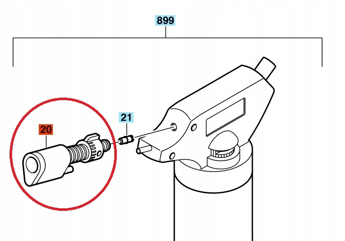 

Dremel VersaFlame zestaw część 2610398914 oryginał
