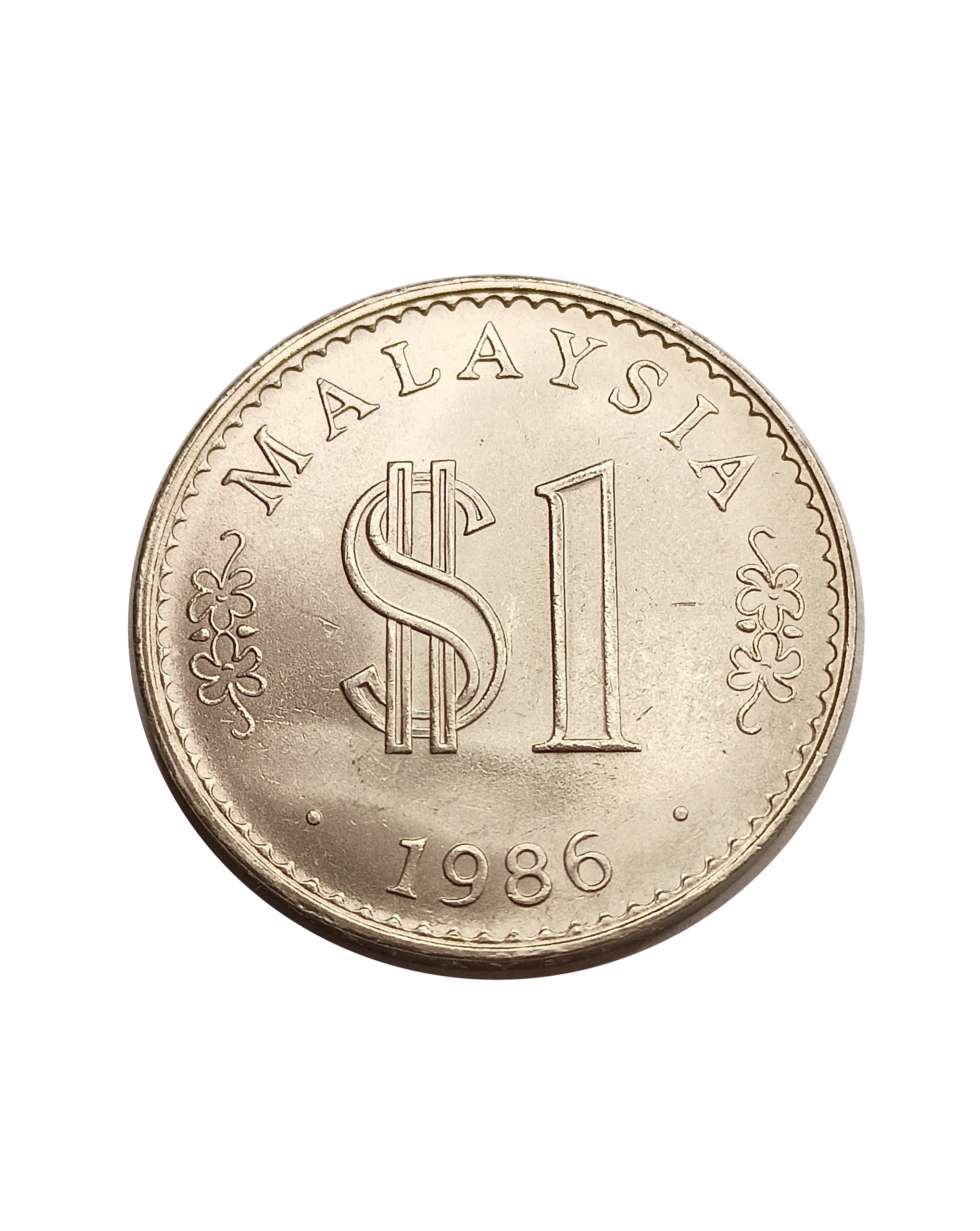 Malezja 1 ringgit 1986 UNC/XF