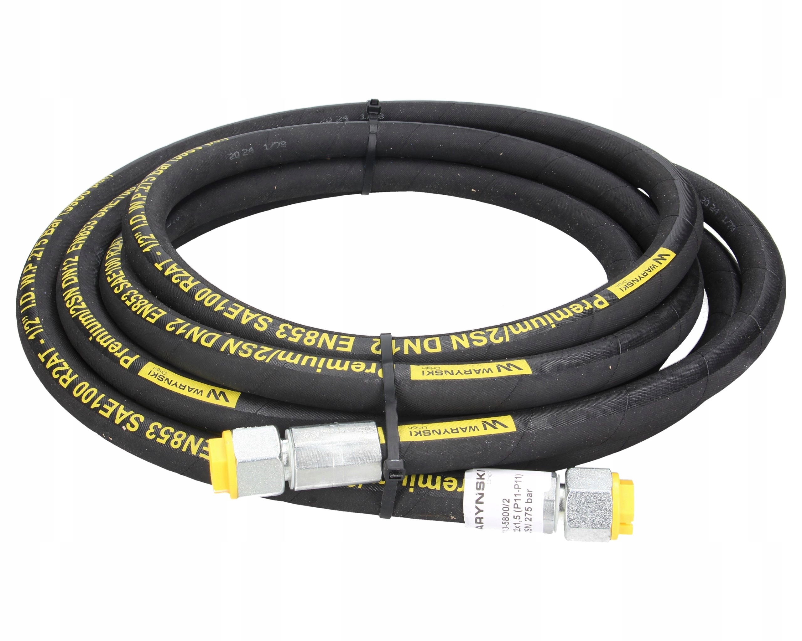 Hydraulická hadice L-5800mm Aa M22x1,5 Waryński