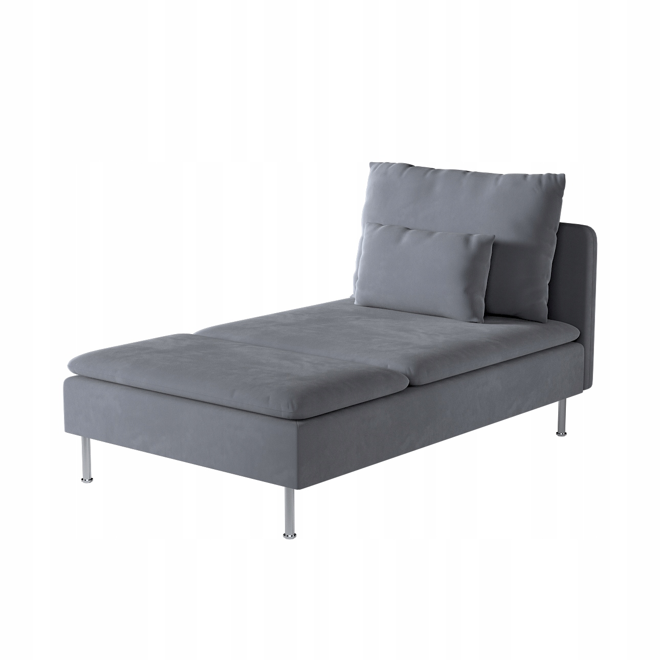 Dekoria potah na lenoška Söderhamn Ikea šedý