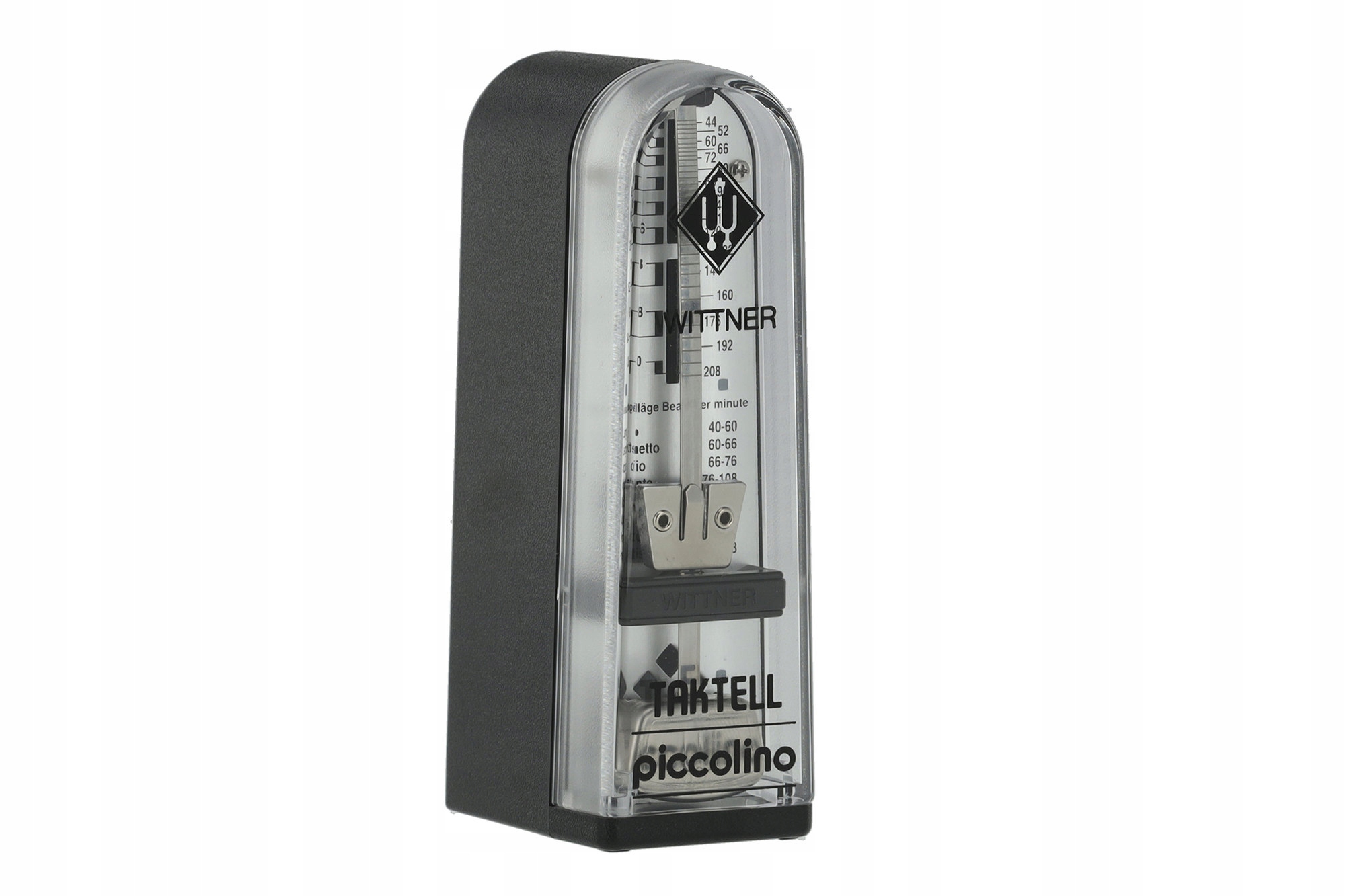 Wittner Piccolino Bk kompaktní mechanický metronom bez zvonku