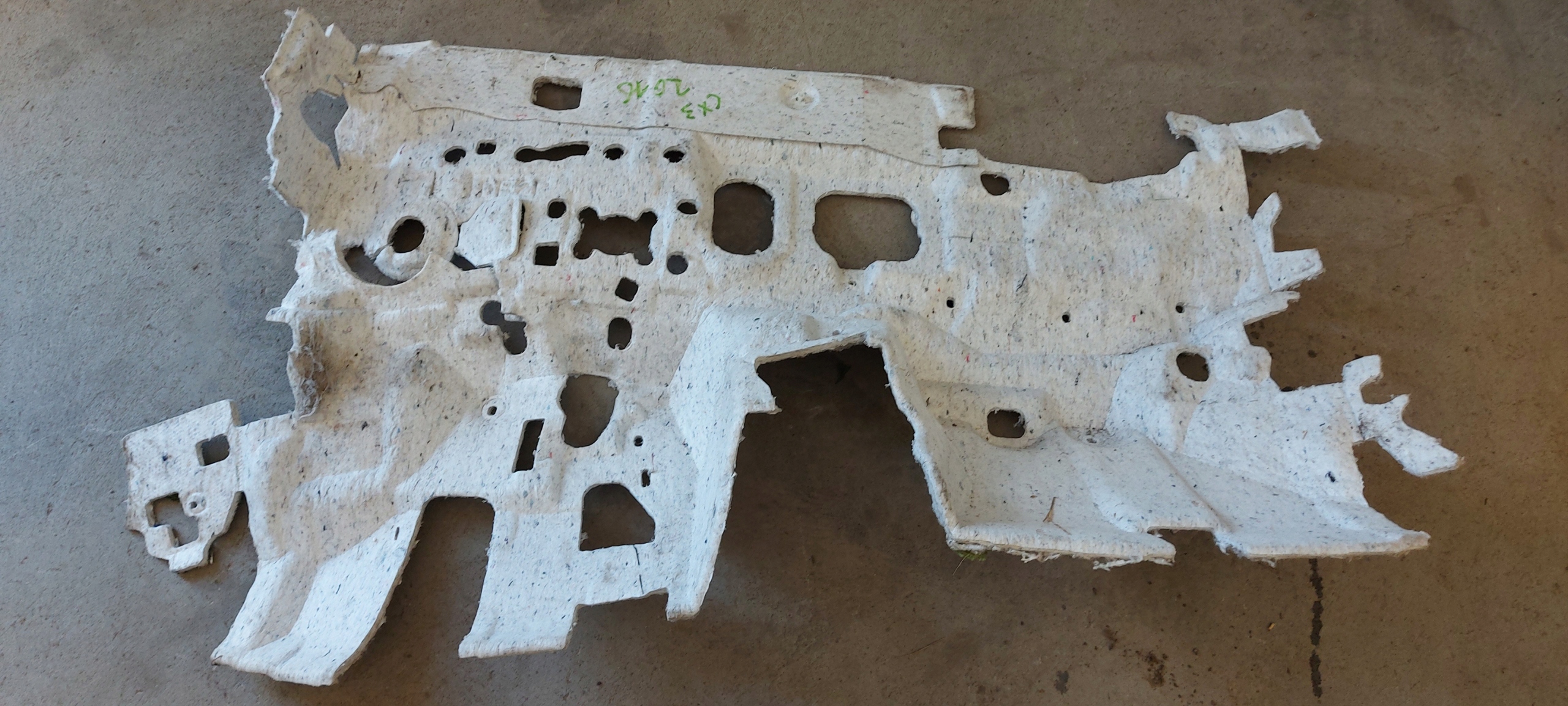 HH0M-6863X - Mazda CX3 15-звукоізоляція перегородки США