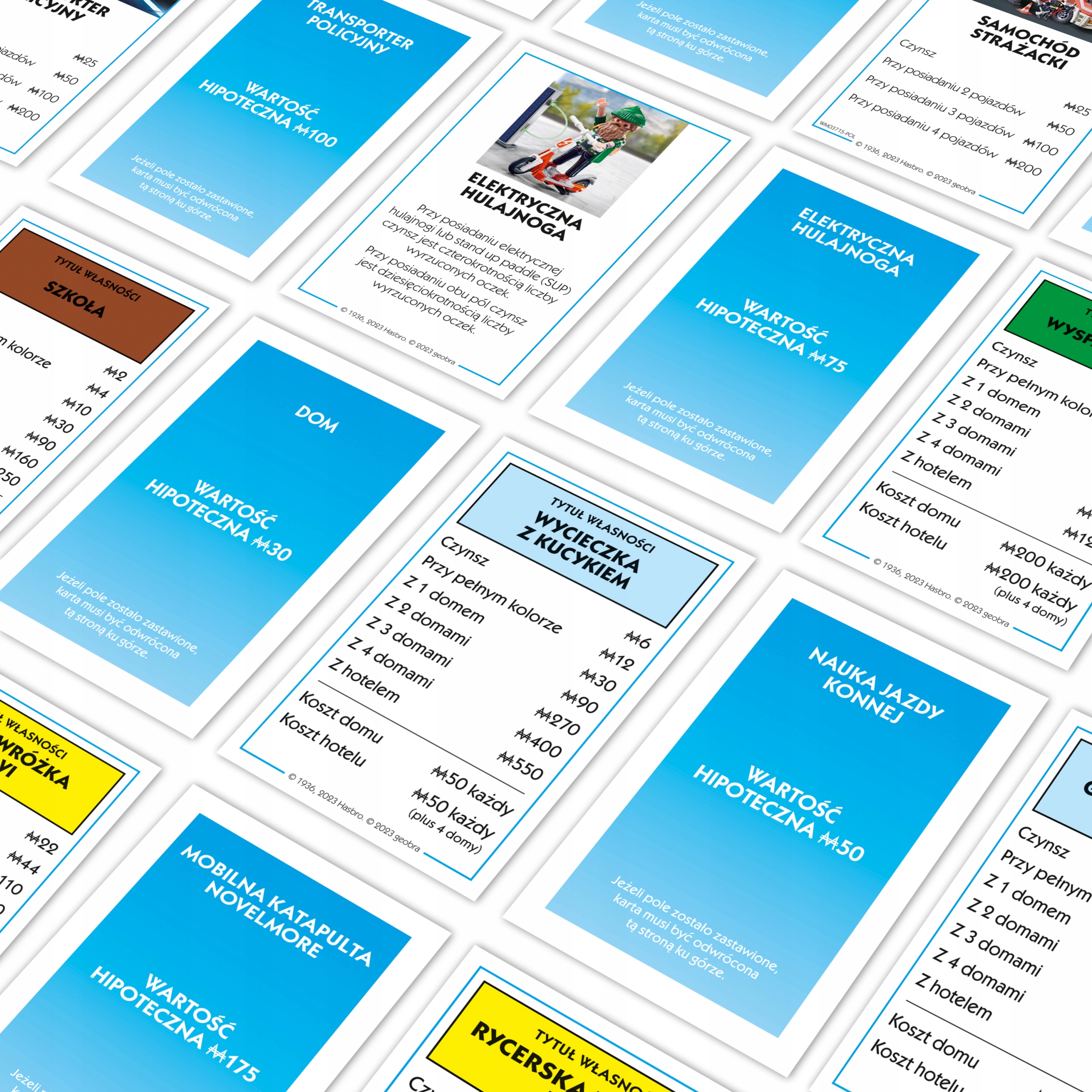 MONOPOLY GRA PLANSZOWA WINNING MOVIES PLAYMOBIL Typ Podstawa