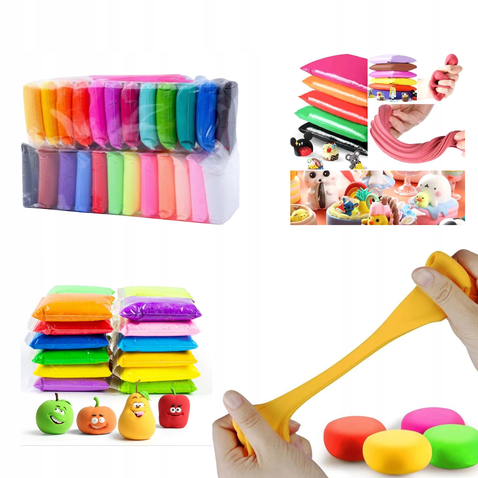 

Piankolina 24 Szt Plastelina Budowanie Clay