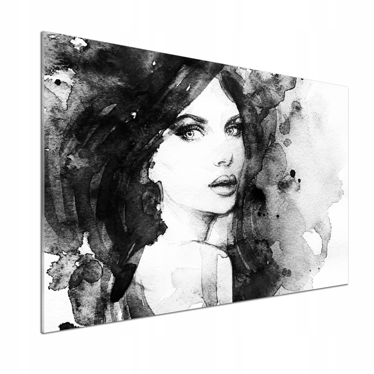 Panel do kuchyně Žena portrét 100 x 70 cm Lepidlo