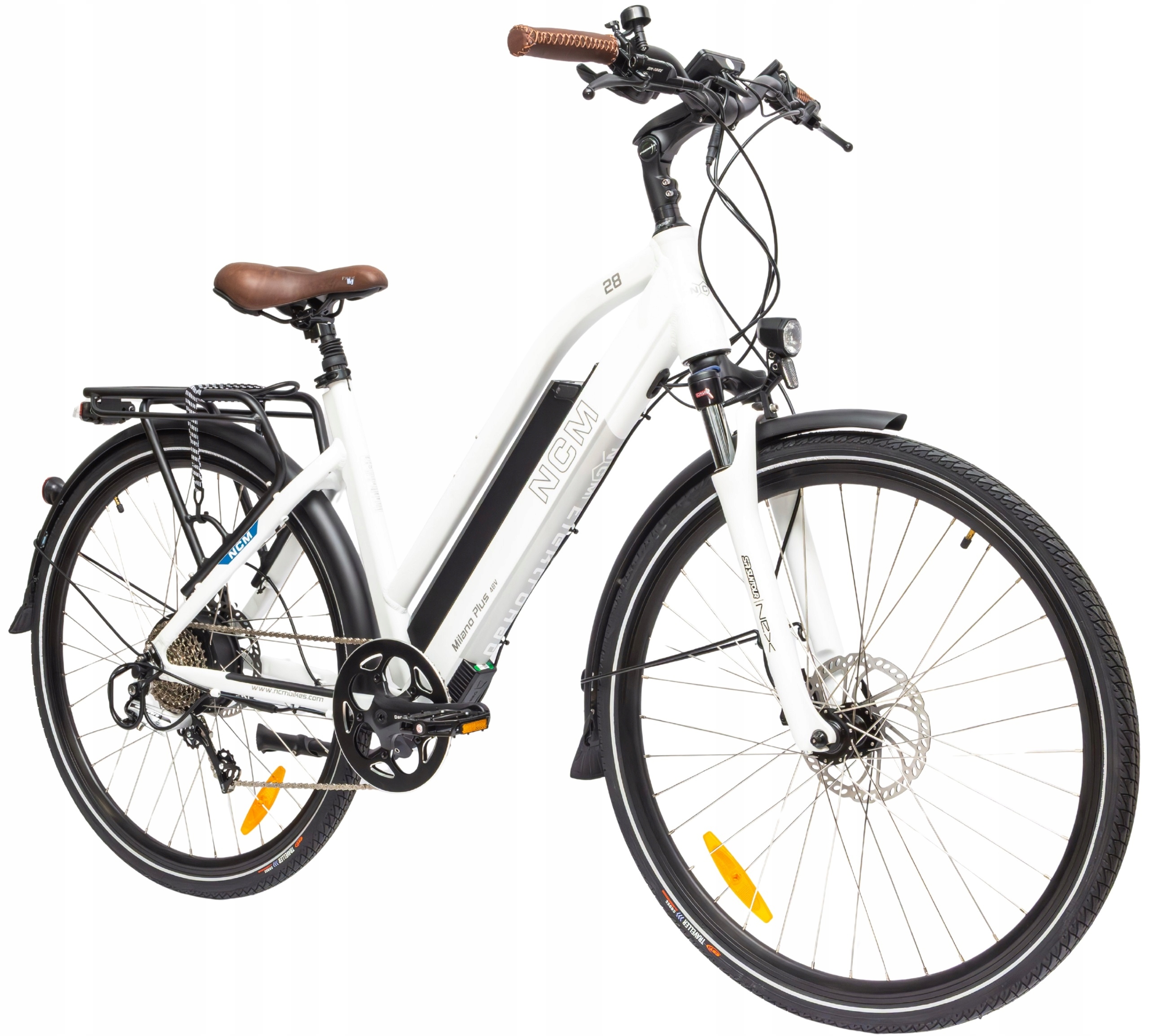 Rower Elektryczny Miejski Ncm Milano Plus 28" , Hydraulika 768 Wh