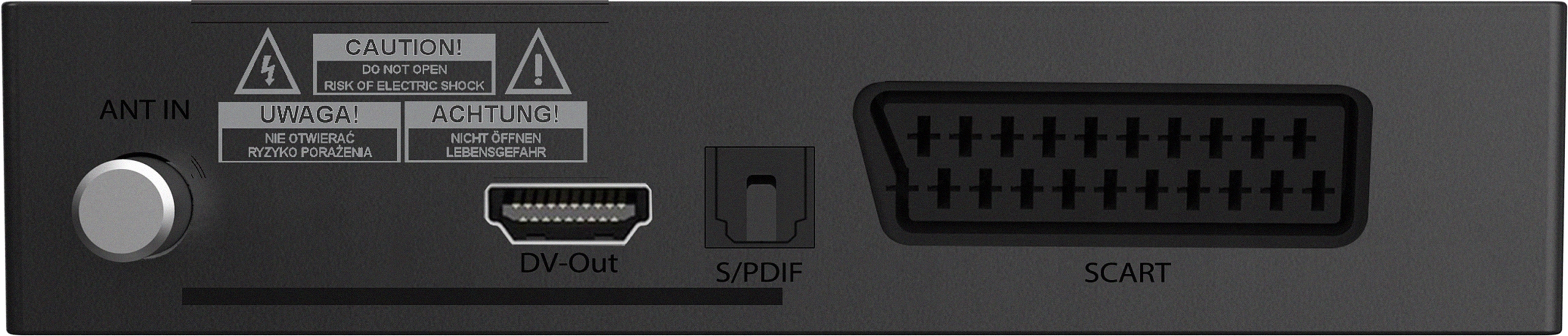 Dekoder Ferguson Ariva T75 DVB-T2/H.265 HEVC + HDMI NOWY SYGNAŁ Cyfrowy Rodzaj tunera DVB-T2