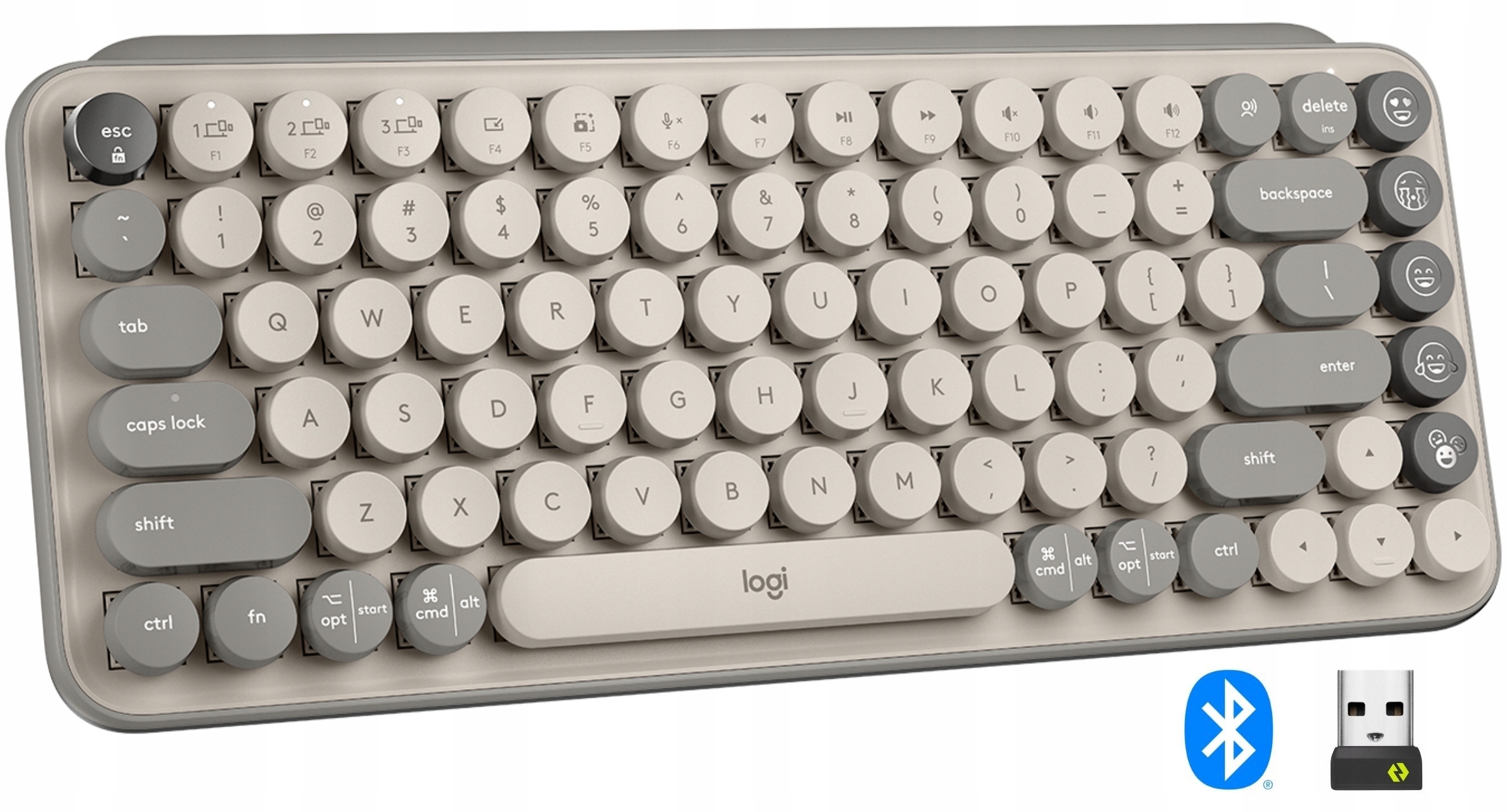 Mechaniczna klawiatura bezprzewodowa Logitech Pop Keys US'Intl Arabic