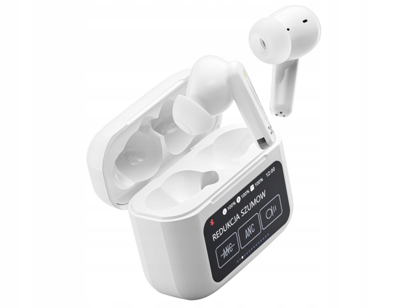 Słuchawki dokanałowe Xmusic XTW950W Anc Biały