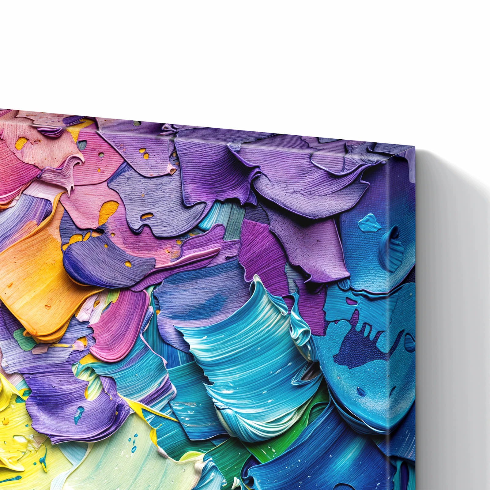 Magnetická tabule Barevné Tahy štětce 90 × 60 cm