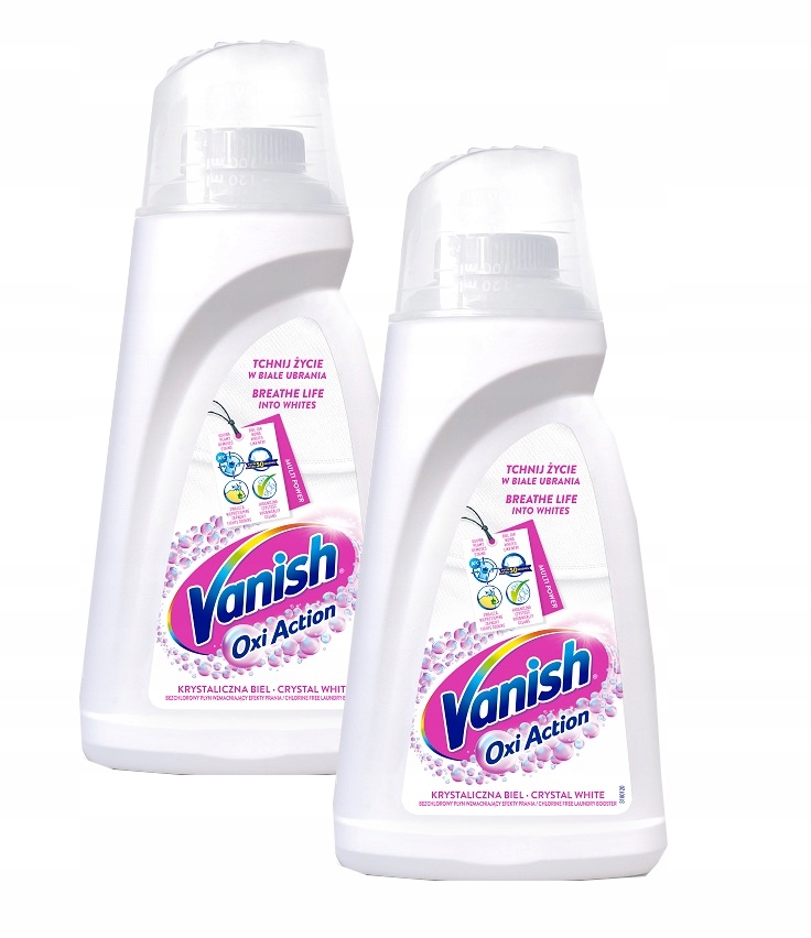 

Vanish Oxi White Odplamiacz w żelu biel płyn 2L