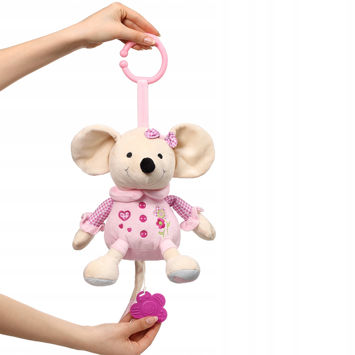 BABYONO Zawieszka Pozytywka pluszowa Słodka Myszka 927 Rodzaj pozytywki