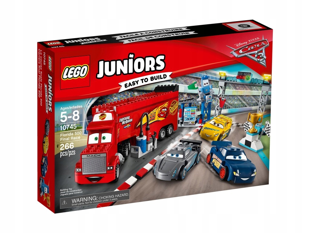 Lego Juniors 10745 Závěrečný závod Florida Nové