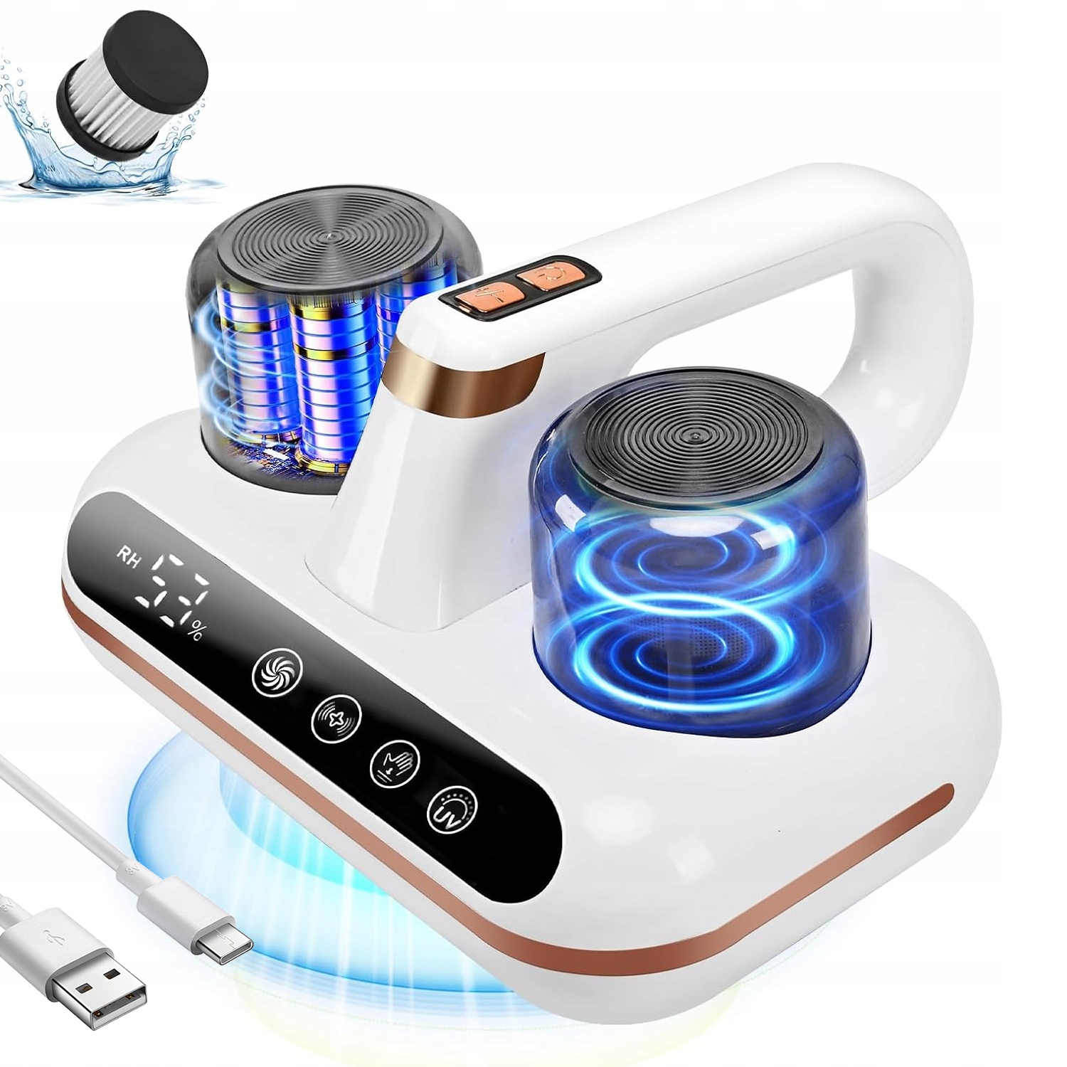 Ruční Vysavač Proti Roztočům A Bakteriím Pro Matrace 10000PA 100W