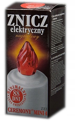 

Znicz Wkład Elektryczny Led 88 Dni Z Bateriami