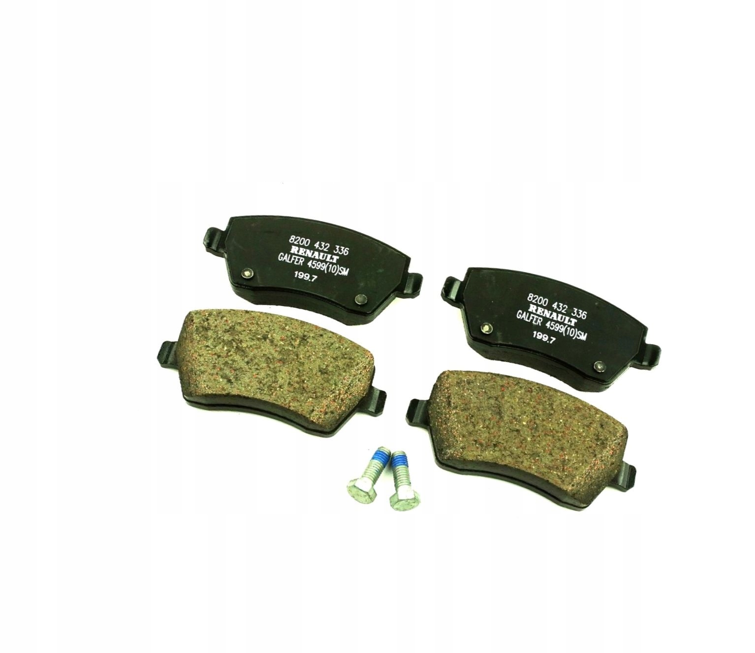 KLOCKI HAM RENAULT KANGOO 08 CLIO 05 MODUS Typ samochodu Samochody osobowe Samochody dostawcze