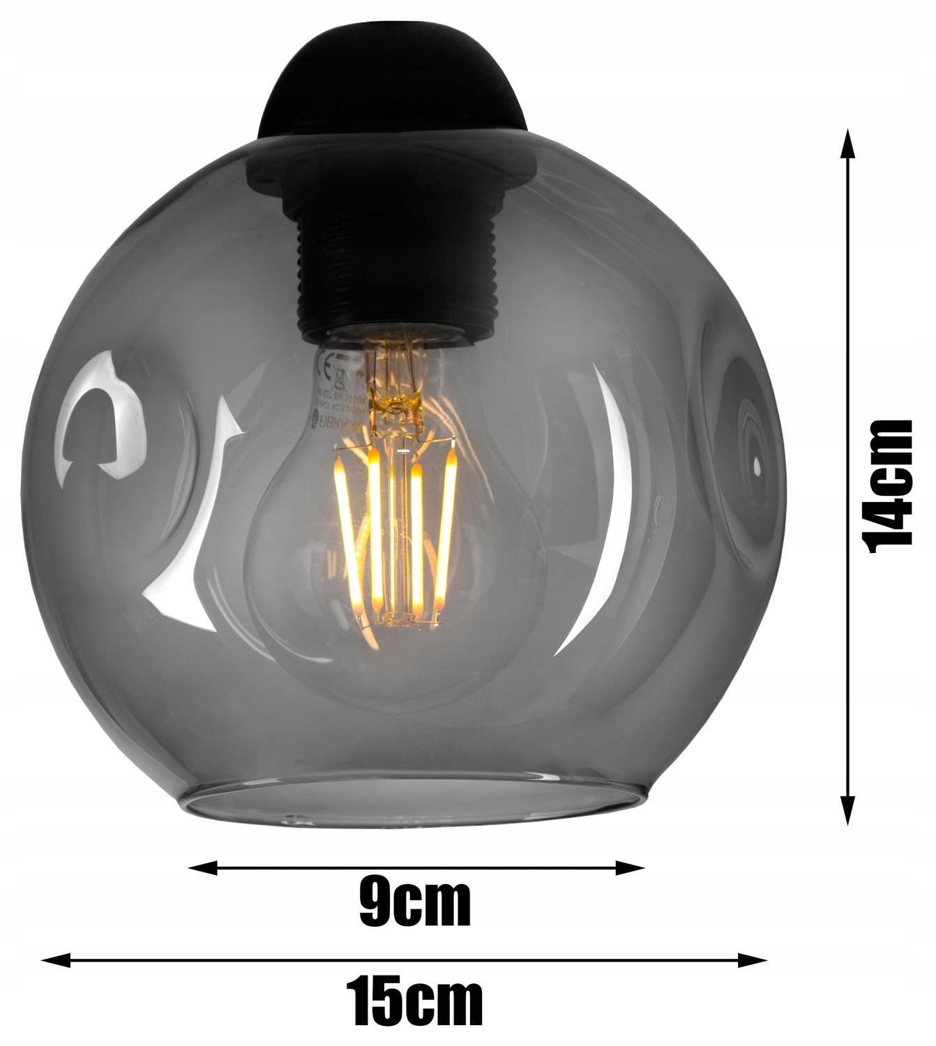 NOWOCZESNA LAMPKA BIURKOWA STOŁOWA NOCNA KULA LED Kolekcja Nowoczesna