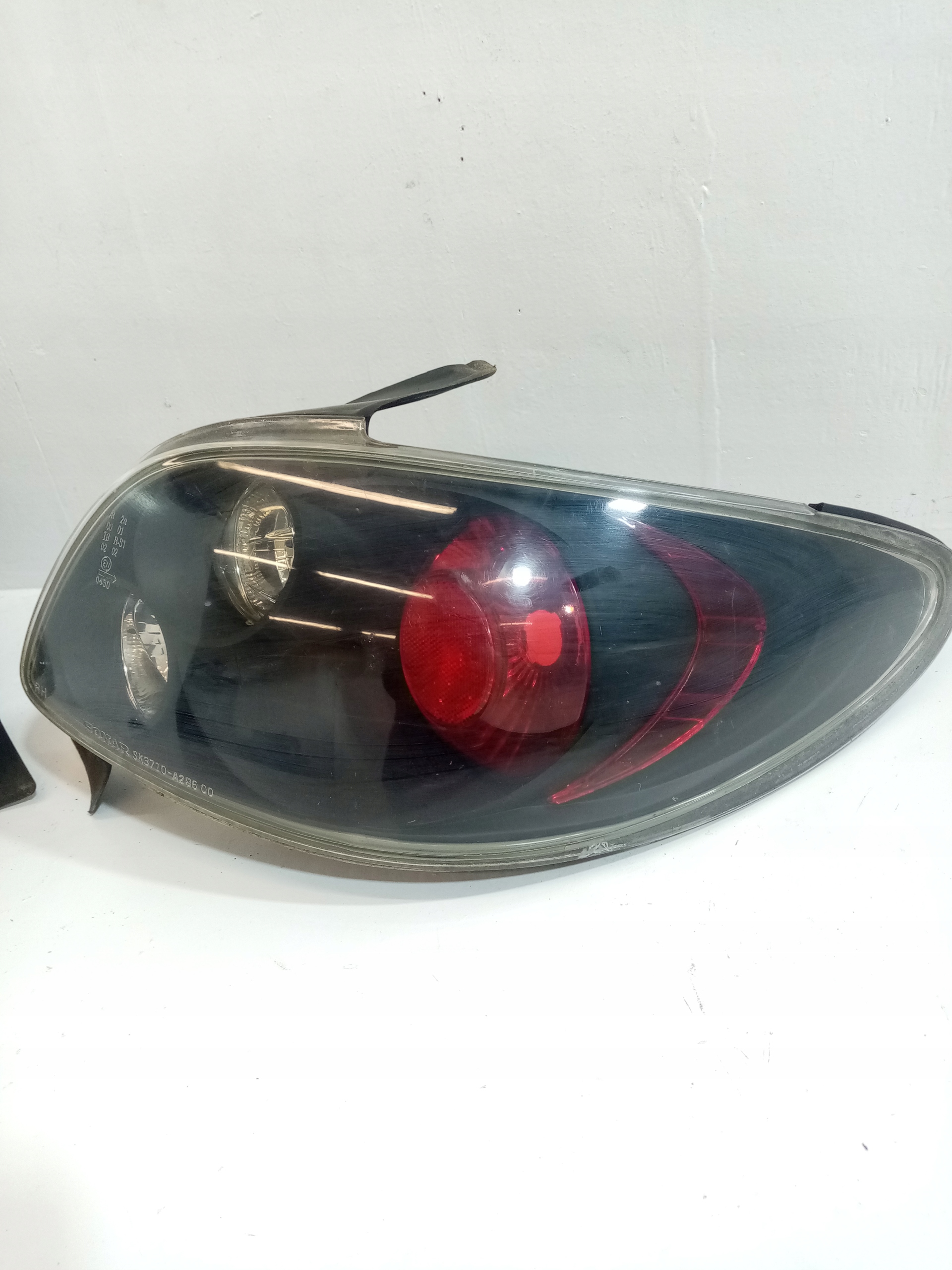 lights rear part rear. KOMPLET PEUGEOT 206