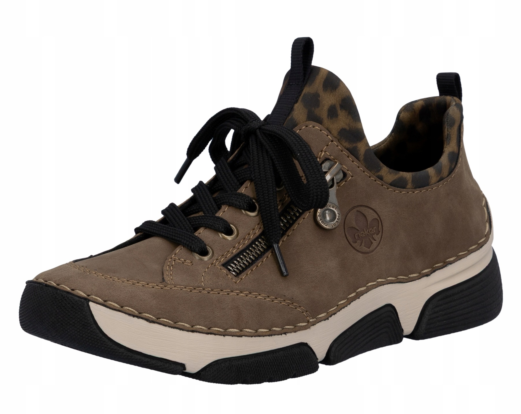 Rieker 45973-24 vel.38 hnědé polobotky tenisky