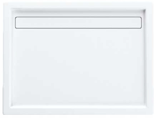 Sprchová vanička 120 x 80 cm obdélníková, bílá, akrylová Schedpol Camparo