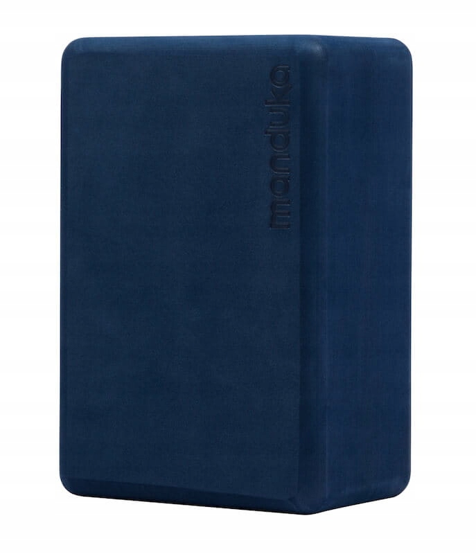 Klocek do jogi Manduka Recycled Foam Midnight kostka do ćwiczeń