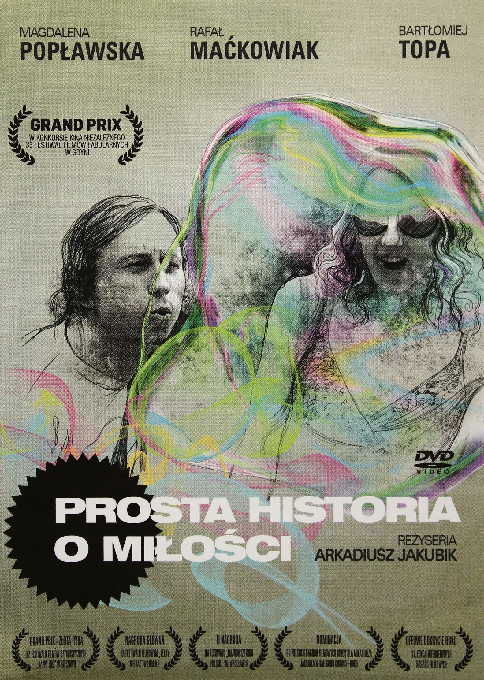 PROSTA HISTORIA O MIŁOŚCI DVD