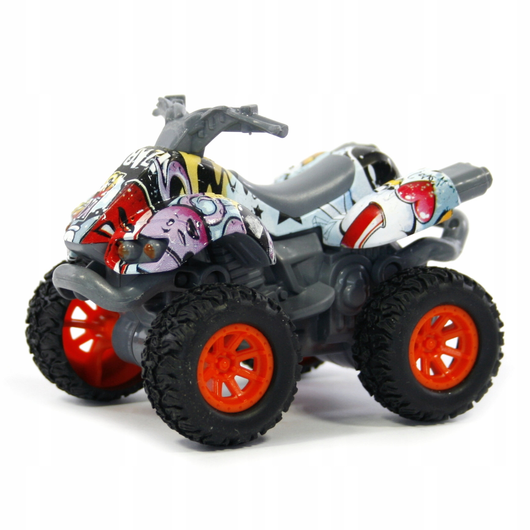 

Quad Terenowy Z Napędem Resorak Motocykl Graffiti