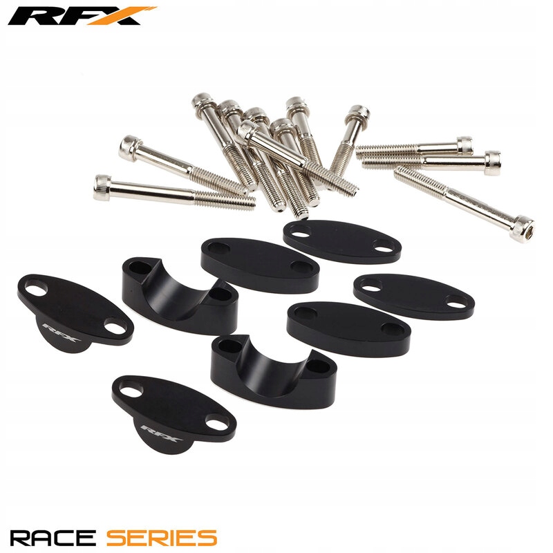 Rfx Race Handlebar Riser Kit 22.2mm (Black) Univerzálne zvýšenie 25mm/30mm/3