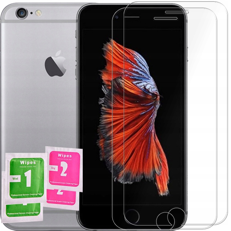 2x SZKŁO HARTOWANE SZYBKA DO APPLE IPHONE 6 / 6S