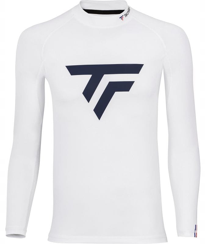 Tecnifibre Tech Tee Longsleeves Koszulka kompresyjna biała