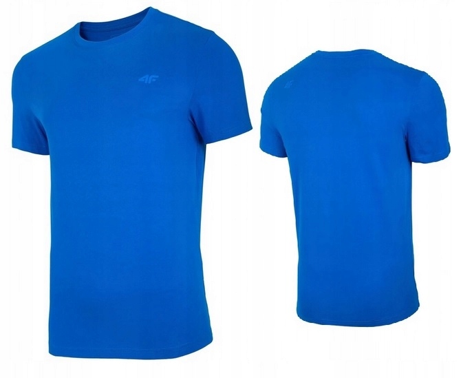 

4F Koszulka Męska T-shirt Sport TSM352 Kobalt M