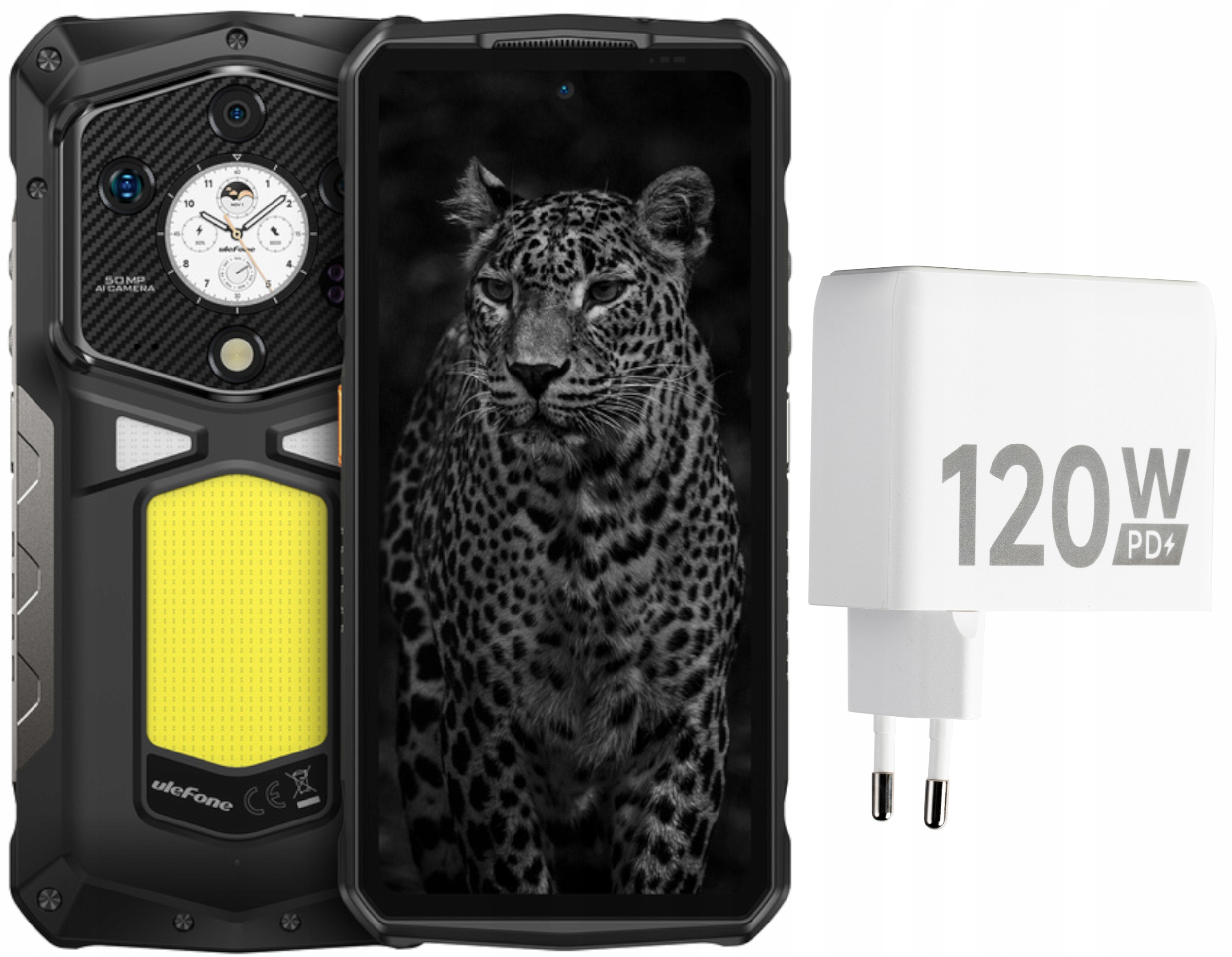 Smartfon Ulefone Armor 29 Ultra 5G 16GB/1TB 21200MAH Android 15 Ładowarka