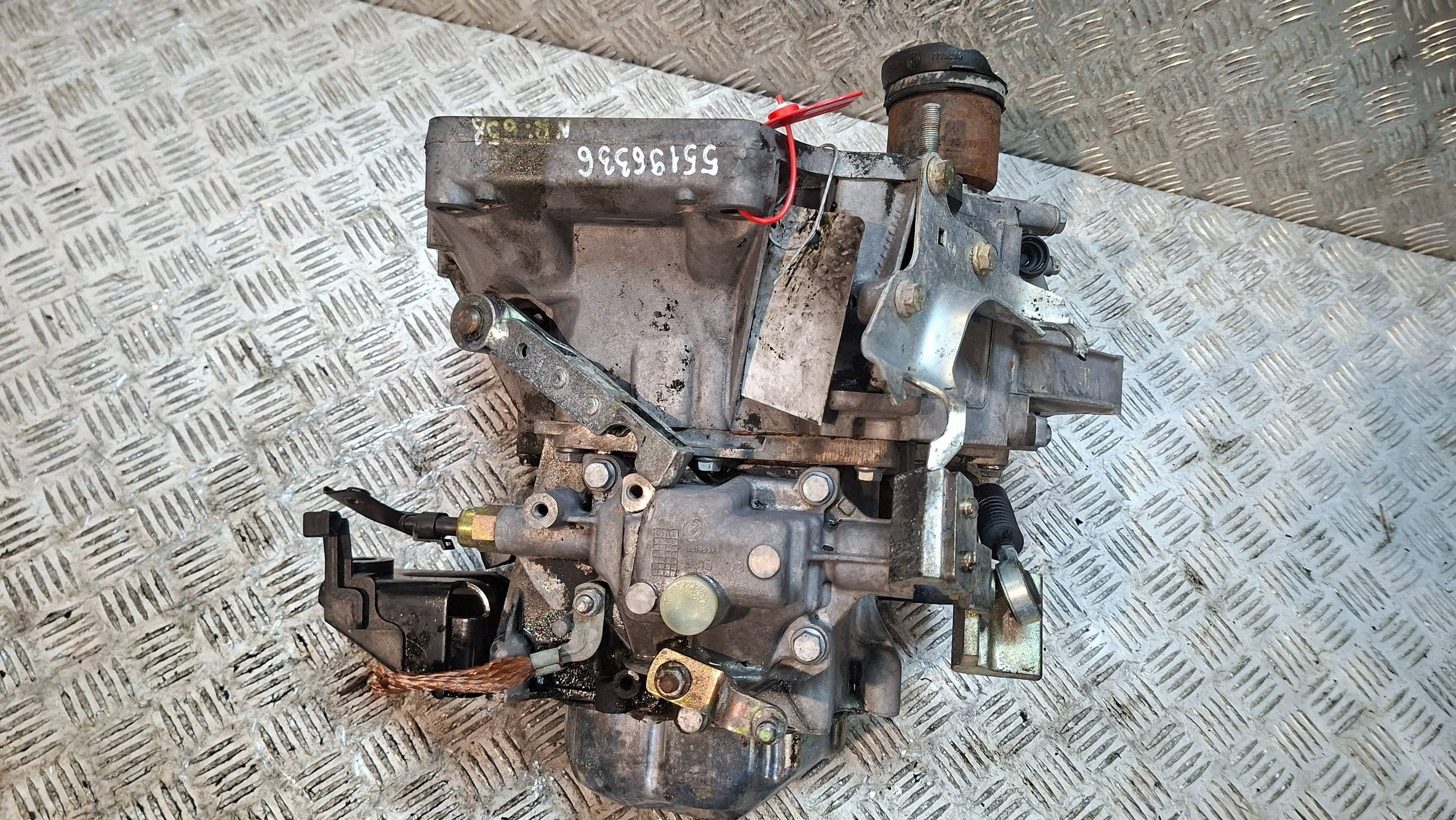 gearbox, 55196336 FIAT 500 1.3 JTD 2007