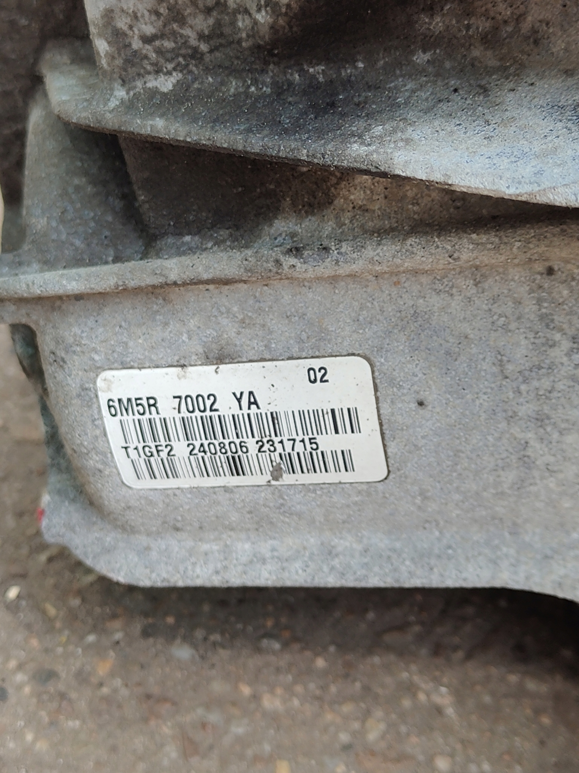 MAZDA 3 06R 1.6 D Getriebe 6M5R 7002 YA
