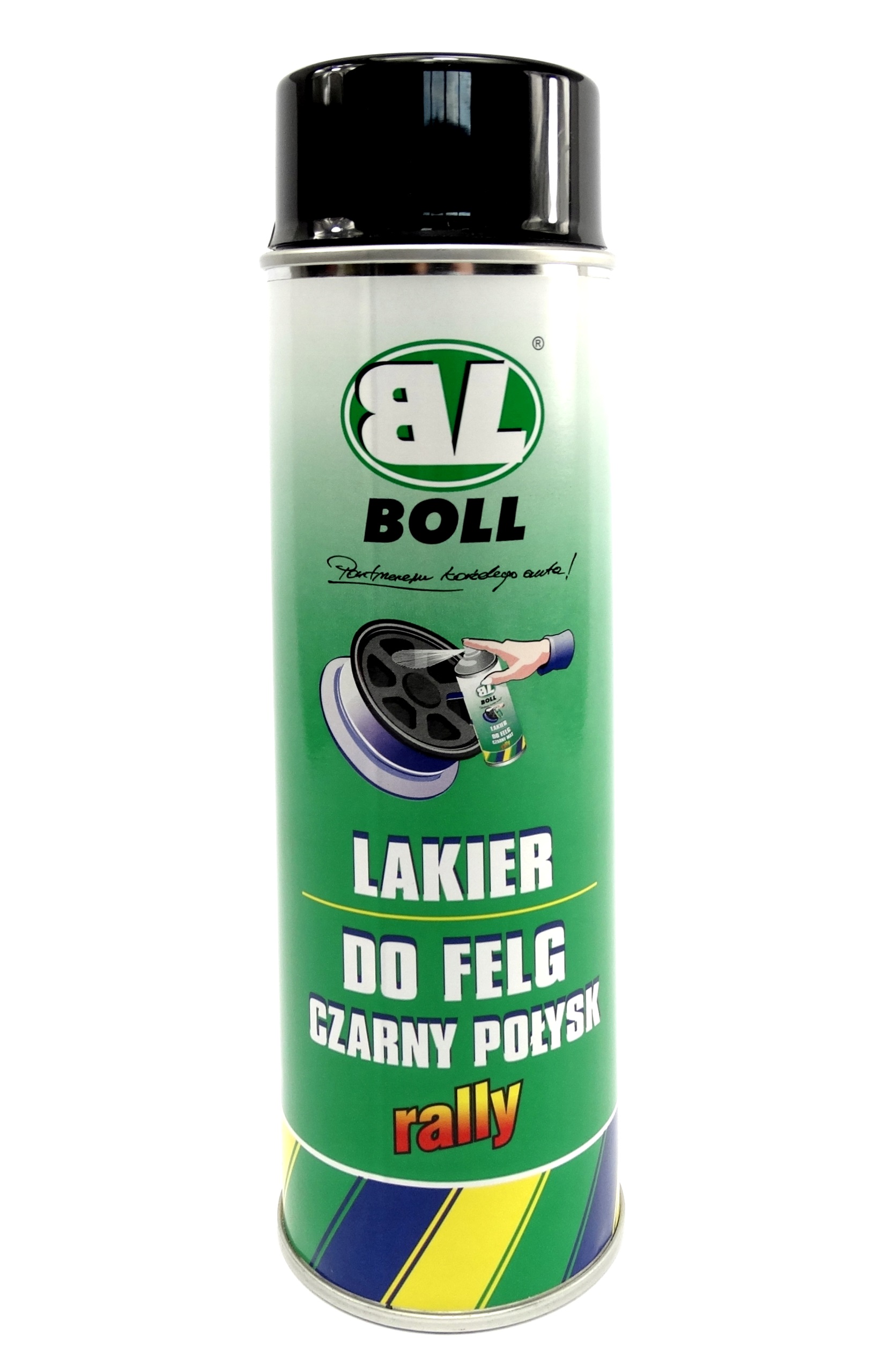 Lakier Do Felg Czarny Połysk Spray 500ML 0.5L Boll