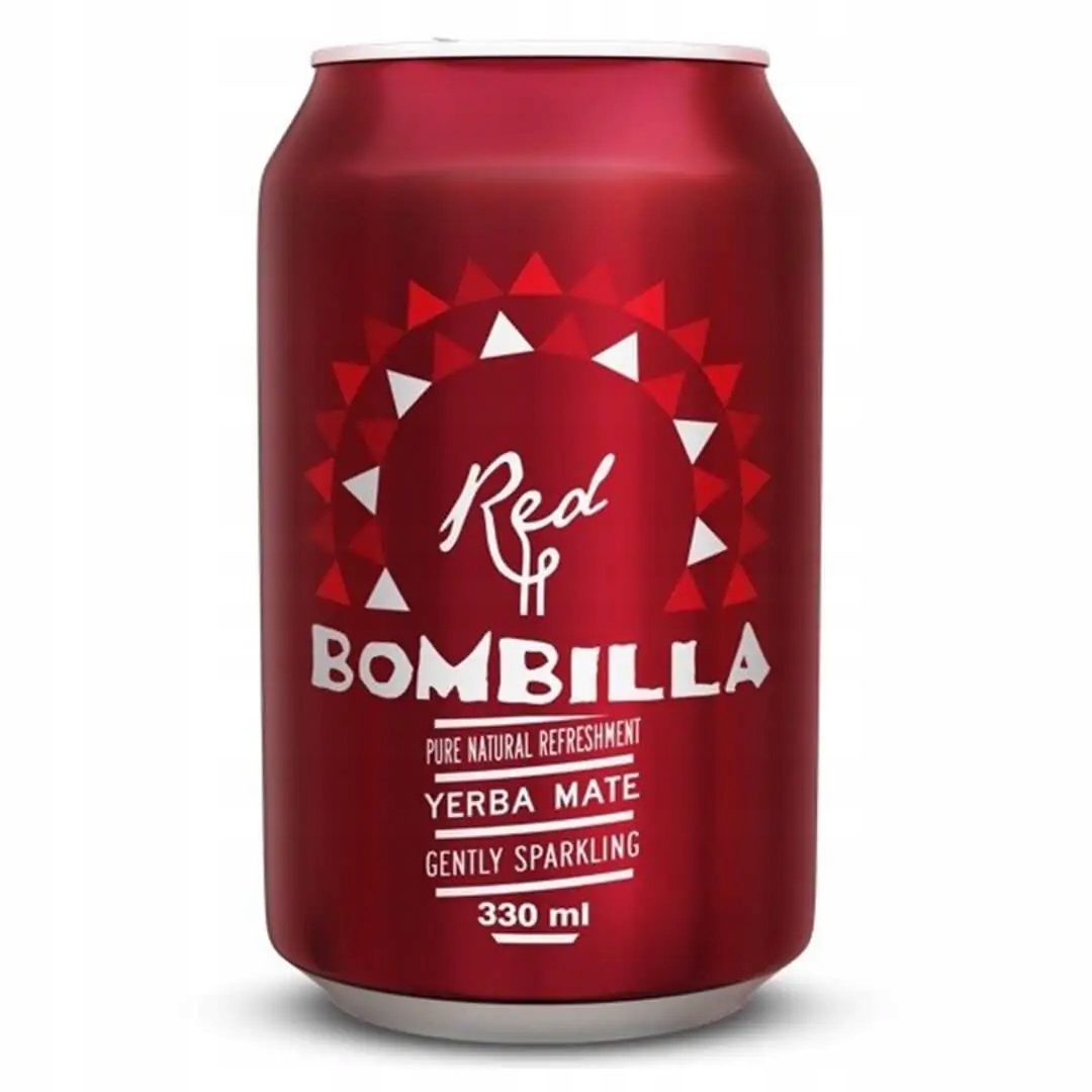 Levně 9 x Bombilla červená plechovka 330 ml