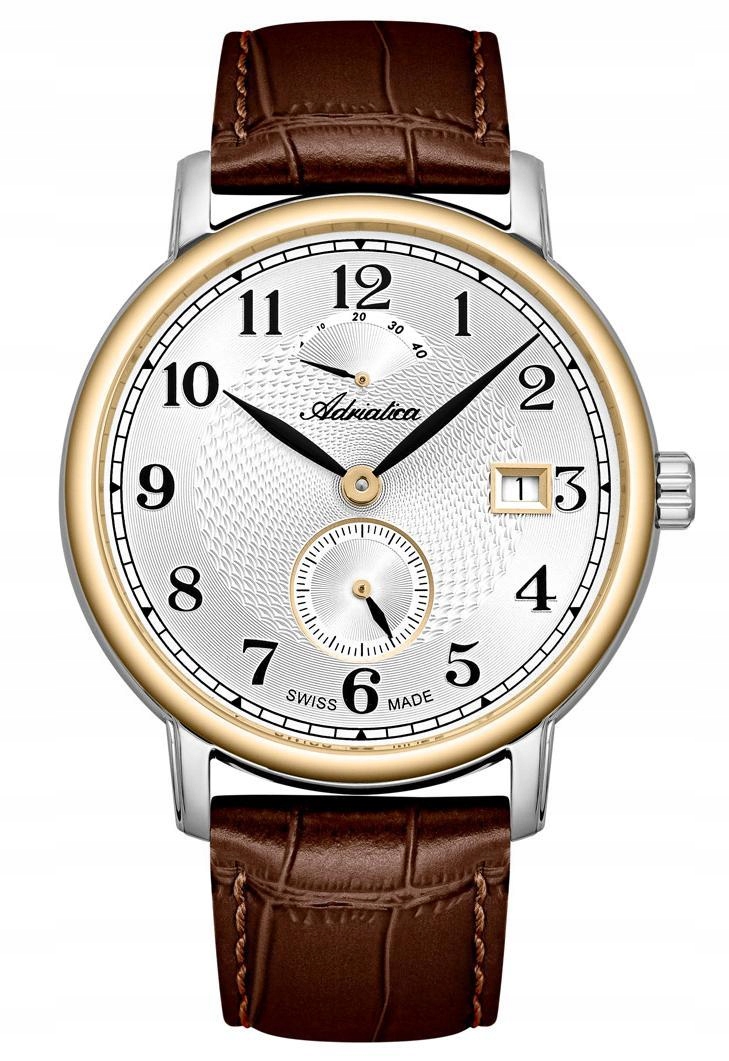 Nové Originální Pánské Hodinky Adriatica A8256.2223A Automat s datumovkou