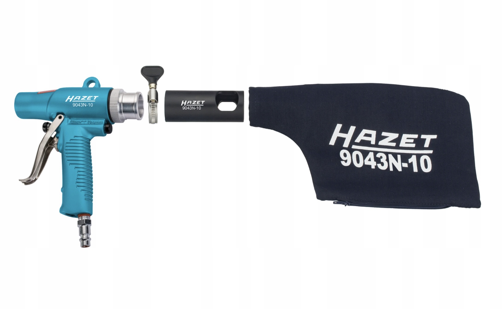 Pistolet do Odkurzania i Przedmuchu HAZET 9043N 10 Producent code 9043n 10